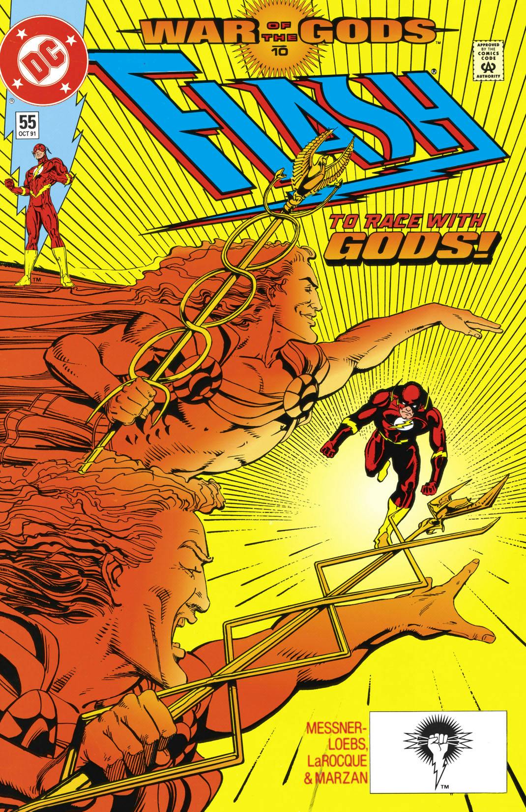 The Flash (1987-2009) #55 preview images