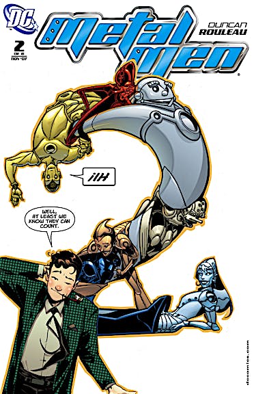 Metal Men (2007-) #2 preview images