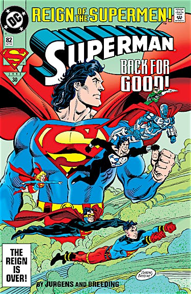 Superman (1986-) #82 preview images