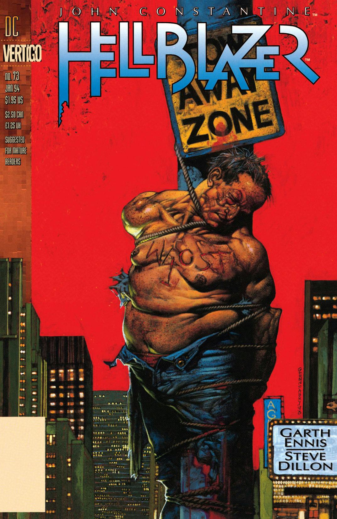 Hellblazer #73 preview images