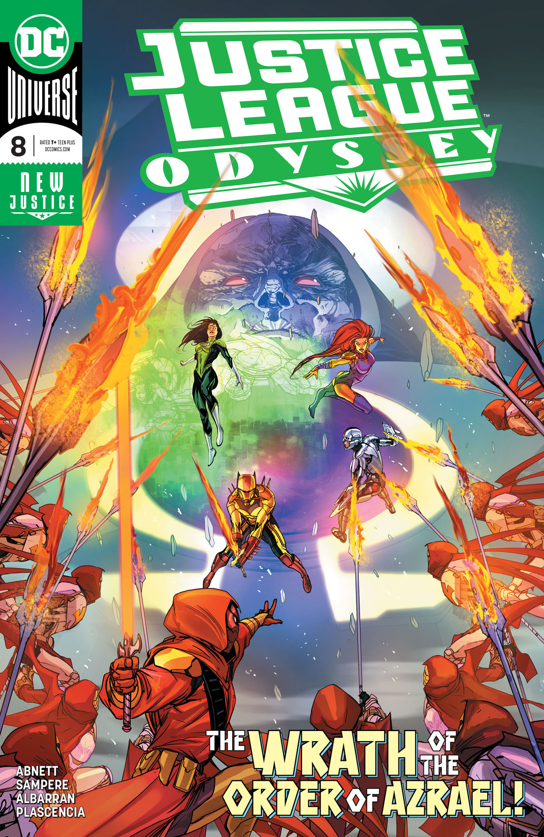 Justice League Odyssey #8 preview images