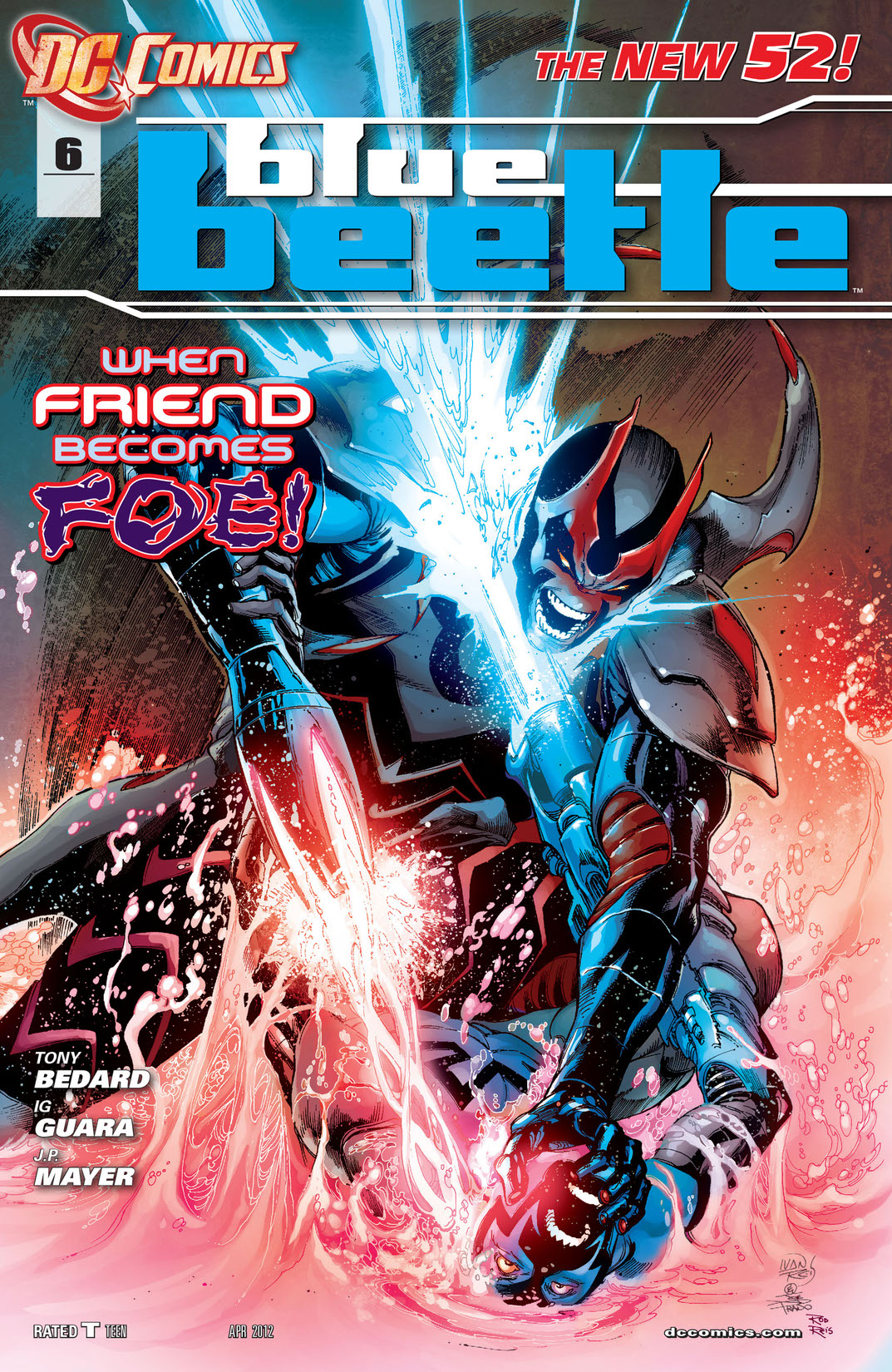 Blue Beetle (2011-) #6 preview images