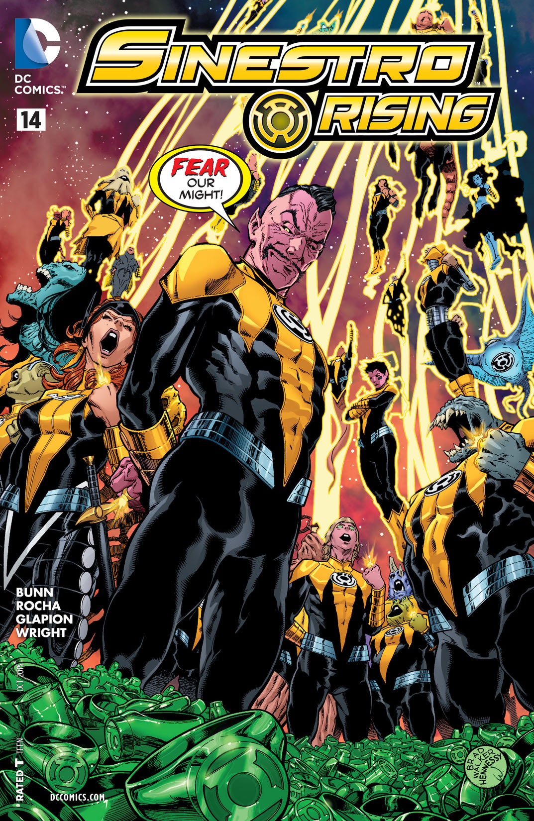 Sinestro #14 preview images