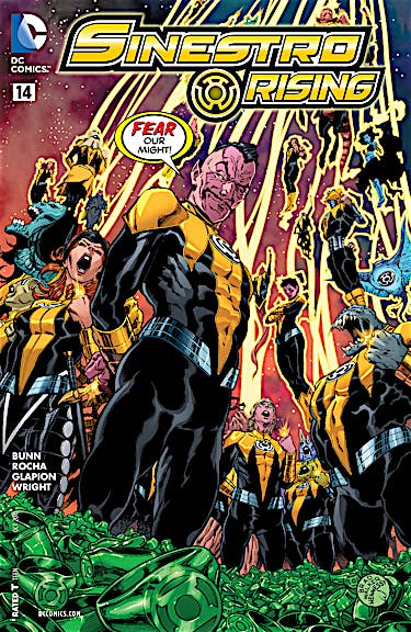 Sinestro #14 preview images