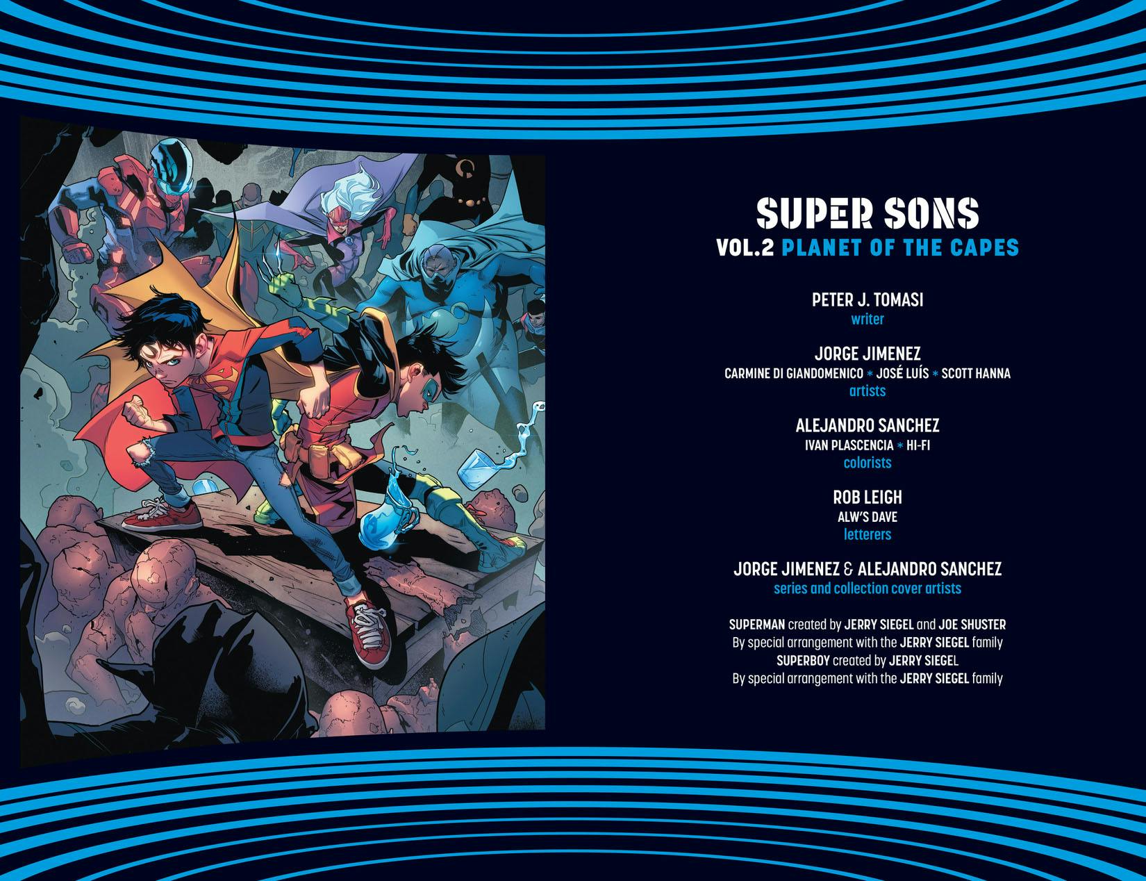 Super Sons Vol. 2: Planet of the Capes (Rebirth)