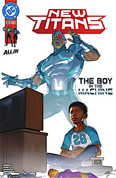 New Titans #35 preview images
