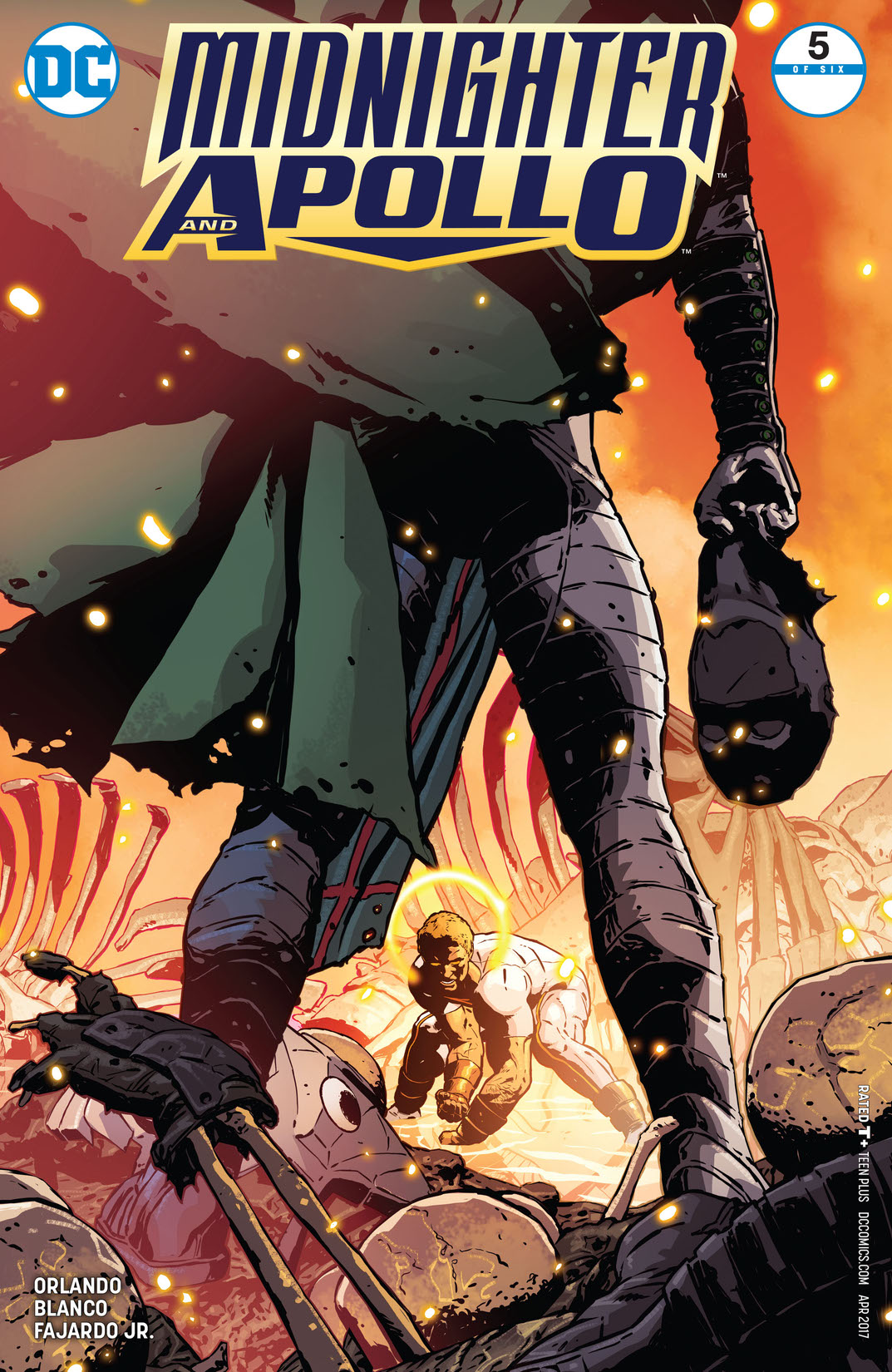 Midnighter and Apollo #5 preview images