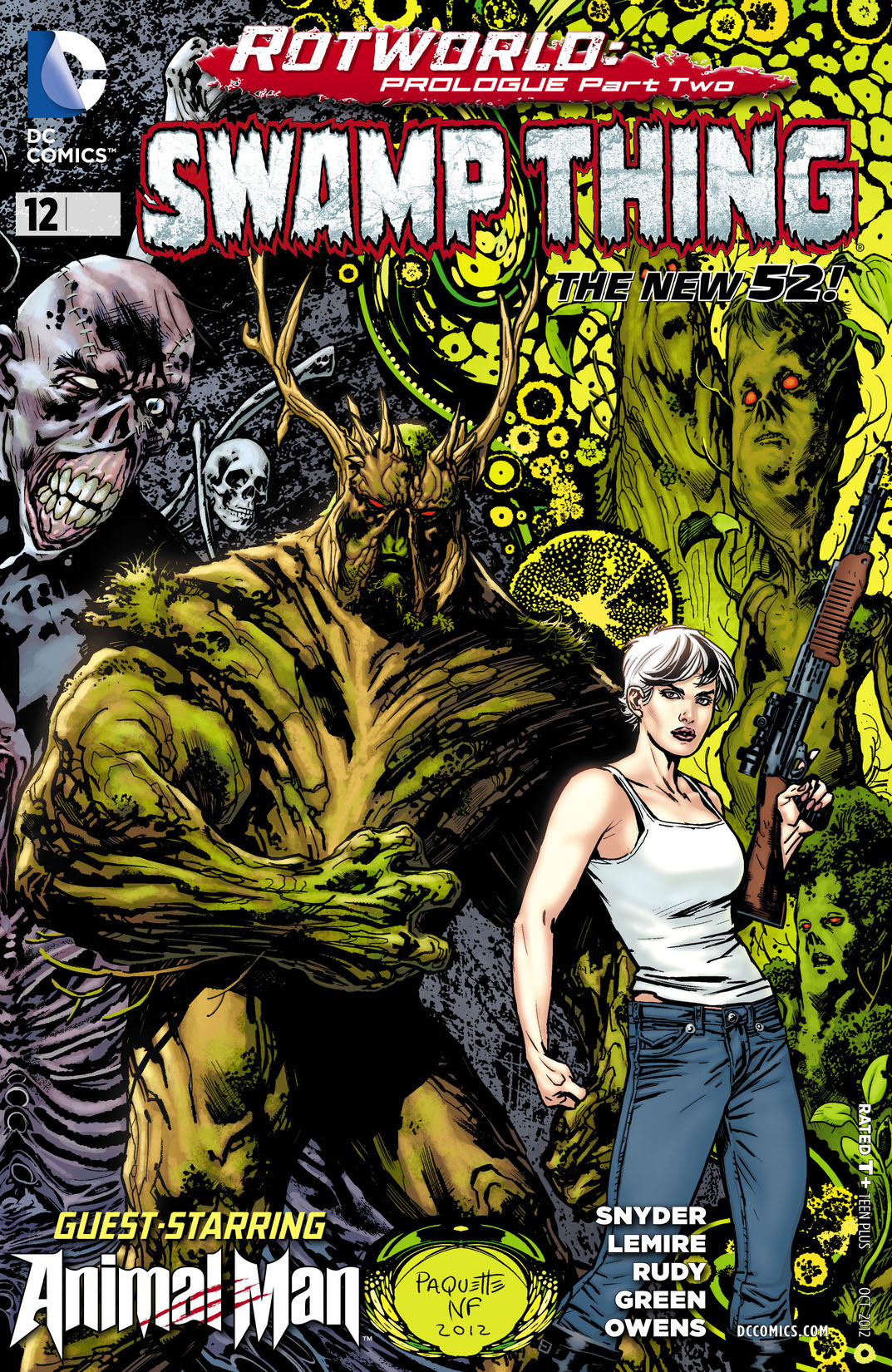 Swamp Thing (2011-) #12 preview images