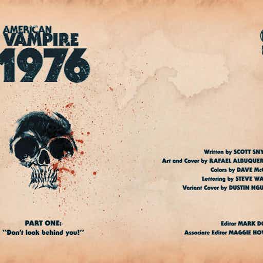 American Vampire 1976 series preview2