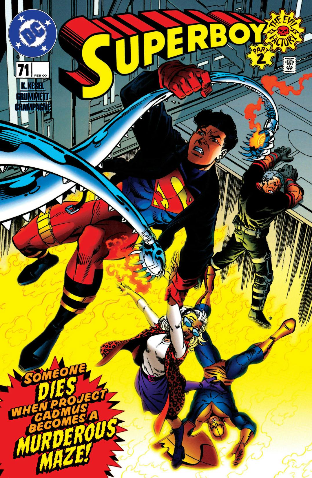 Superboy (1993-) #71 preview images