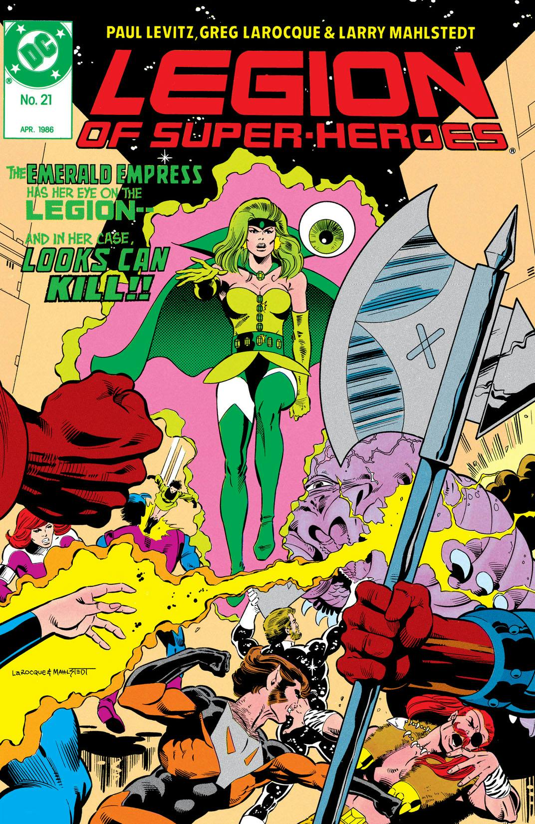 Legion of Super-Heroes (1984-) #21 preview images