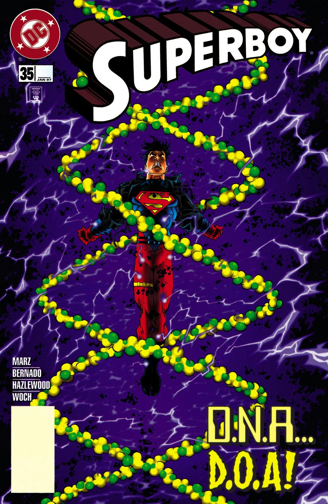 Superboy (1993-) #35 preview images