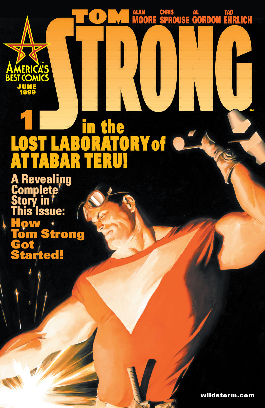 Tom Strong #1 preview images