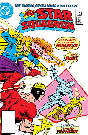All-Star Squadron #58 preview images