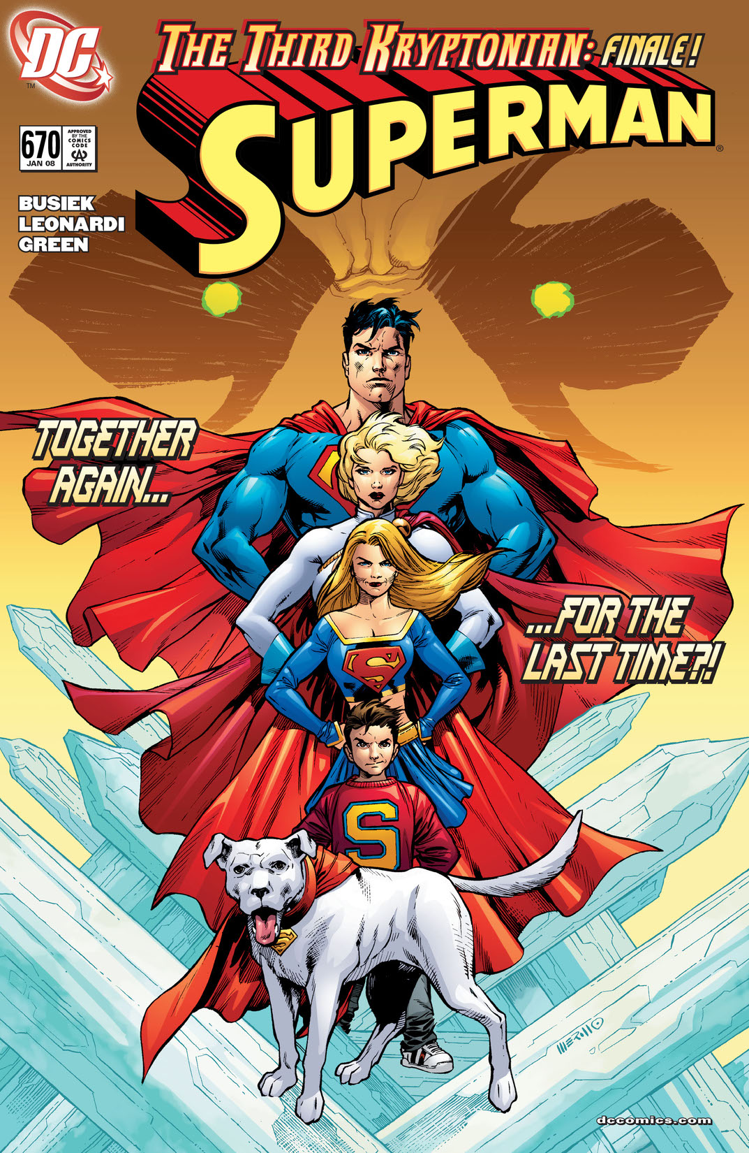 Superman (2006-) #670 preview images