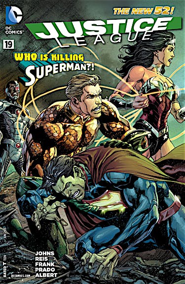 Justice League (2011-) #19 preview images