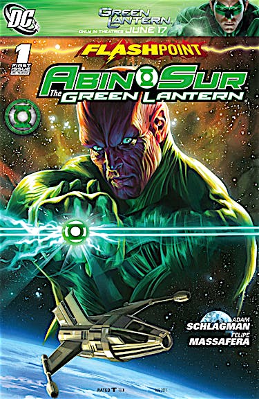 Flashpoint: Abin Sur the Green Lantern #1 preview images