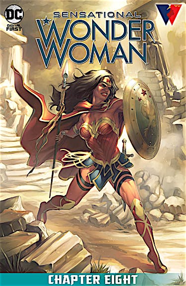 Sensational Wonder Woman #8 preview images