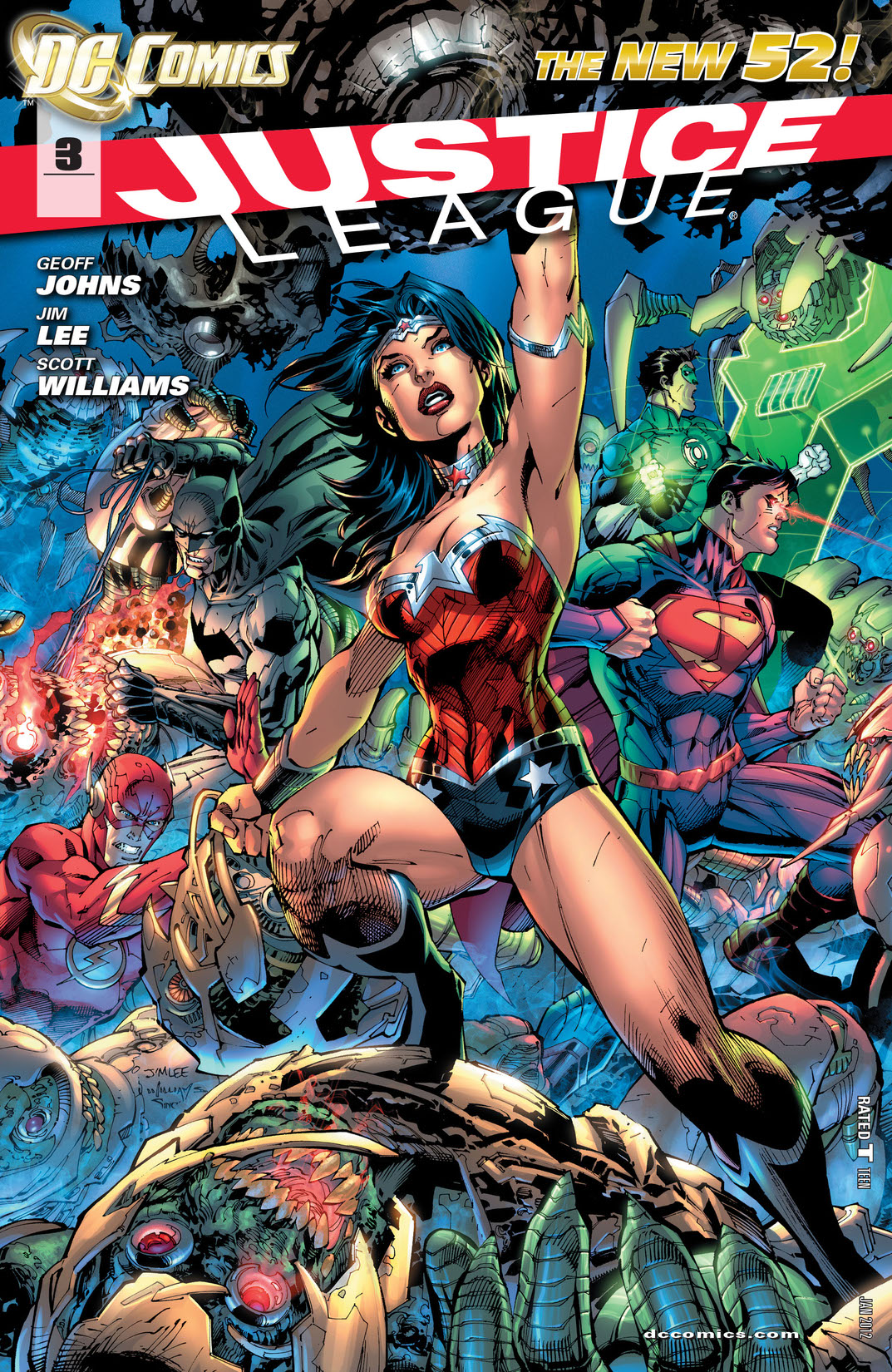 Justice League (2011-) #3 preview images