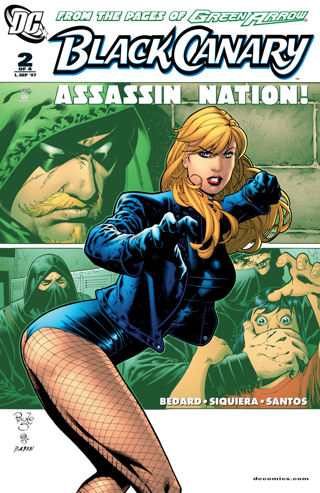 Black Canary (2007-) #2 preview images