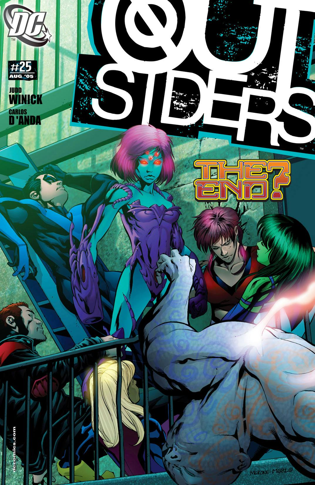 Outsiders (2003-) #25 preview images