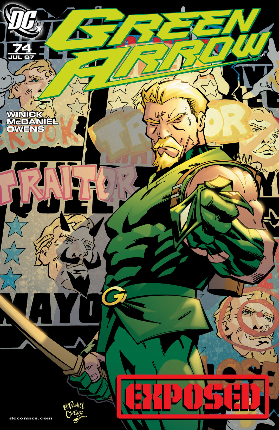 Green Arrow (2001-) #74 preview images