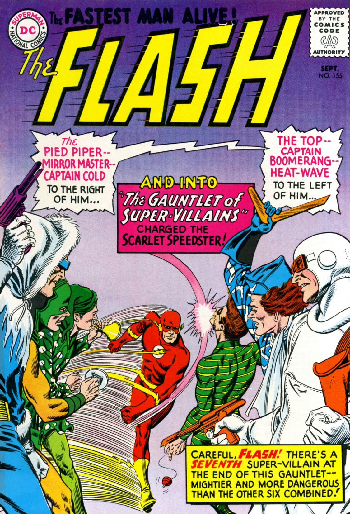 The Flash (1959-) #155 preview images