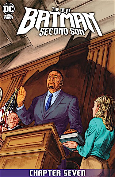 The Next Batman: Second Son #7 preview images