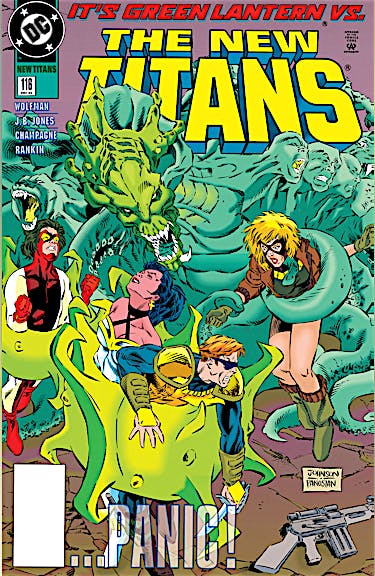 The New Titans #116 preview images