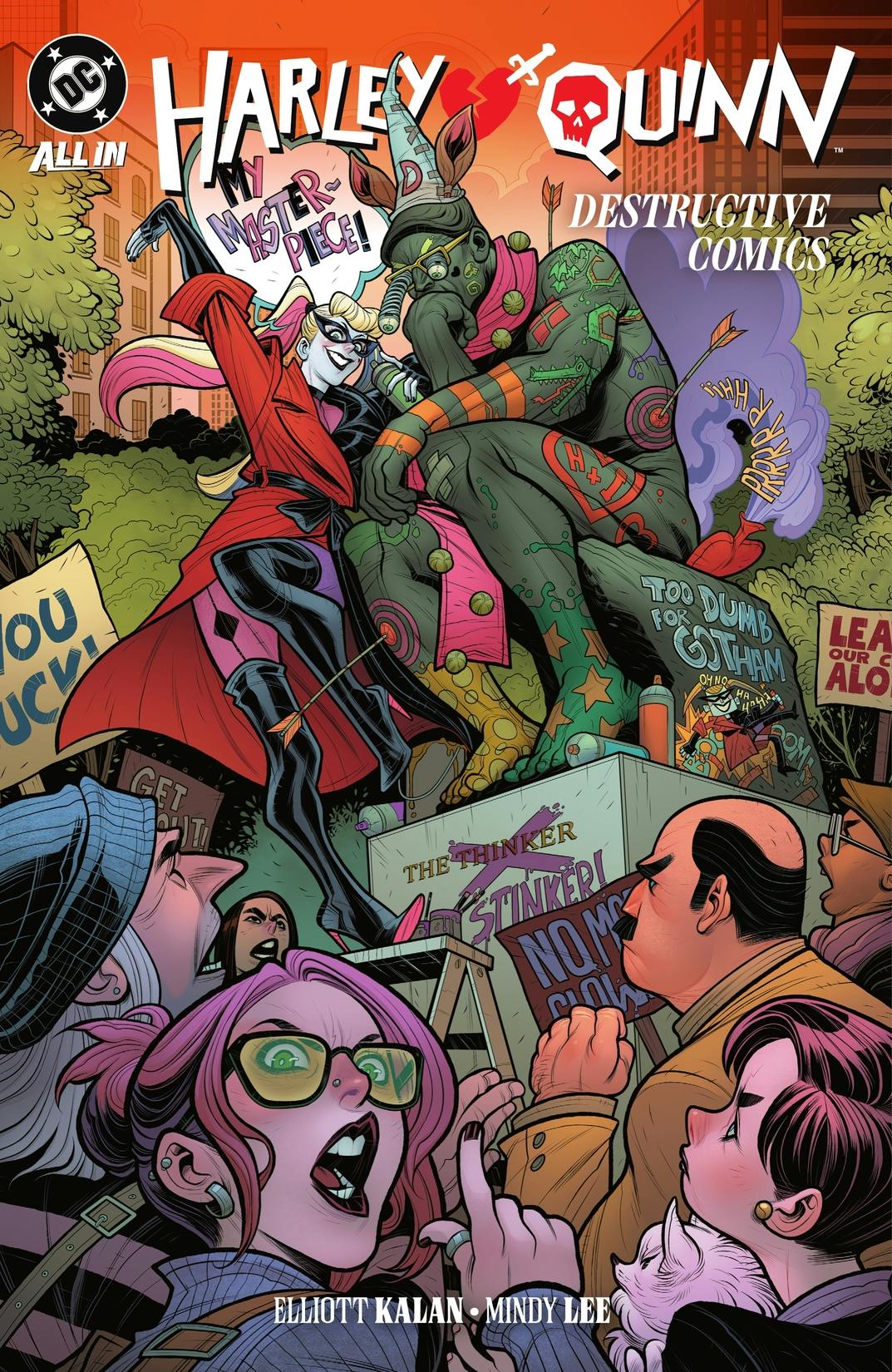 Harley Quinn Vol. 1: Destructive Comics preview images