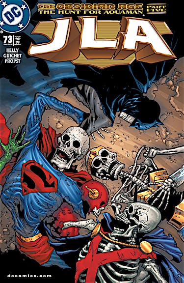 JLA #73 preview images