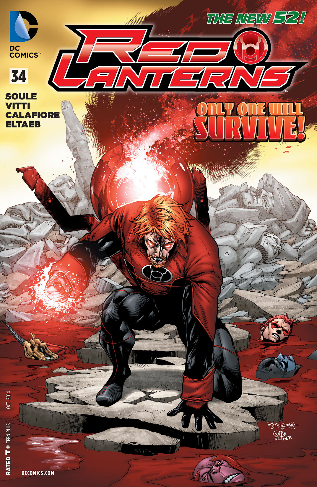 Red Lanterns #34 preview images
