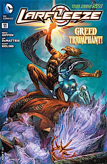 Larfleeze #11 preview images