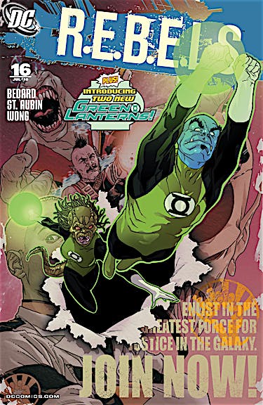 R.E.B.E.L.S. (2009-) #16 preview images