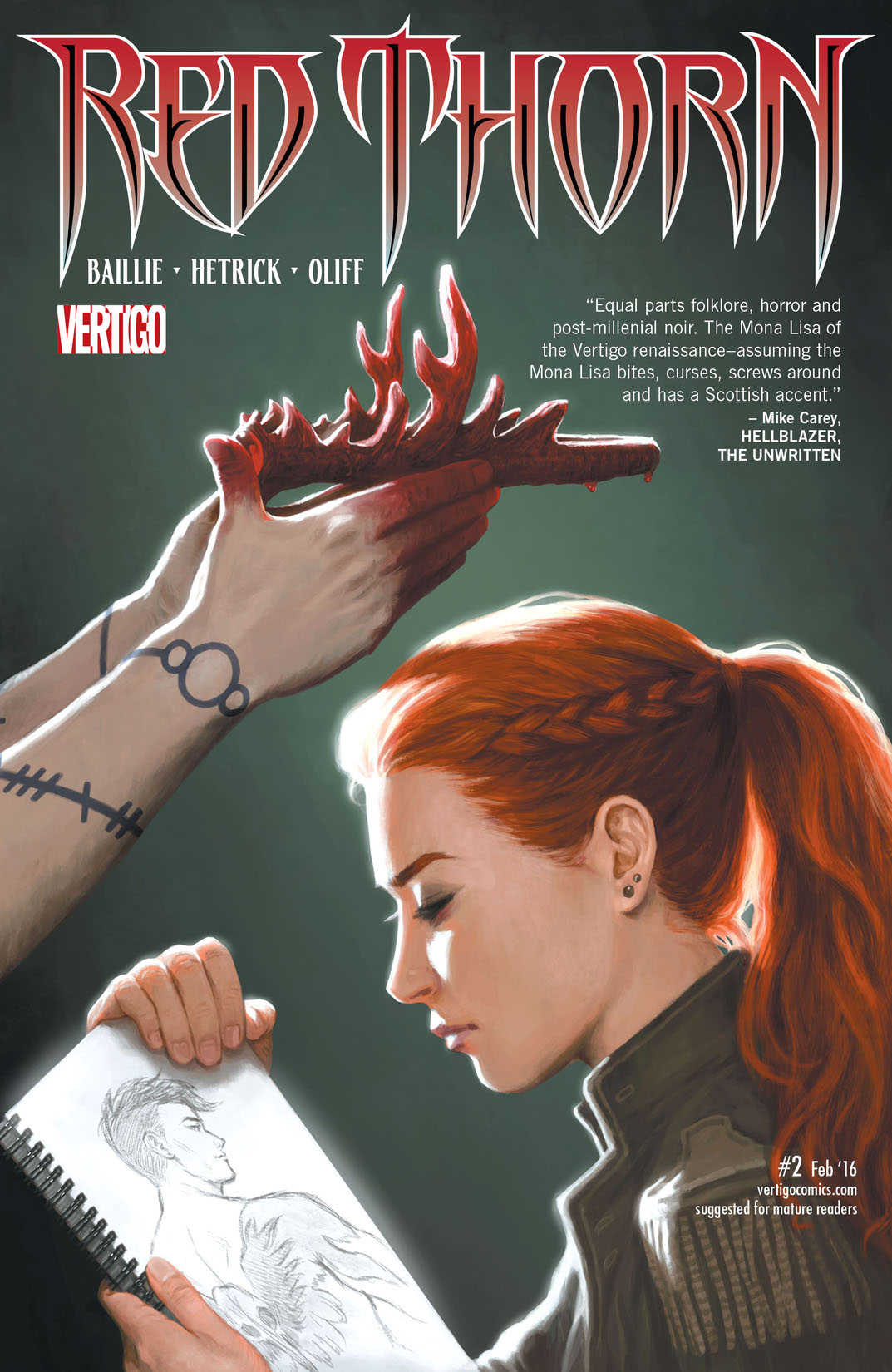Red Thorn #2 preview images