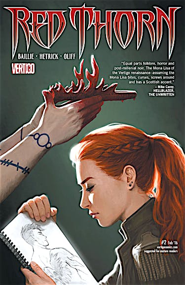 Red Thorn #2 preview images