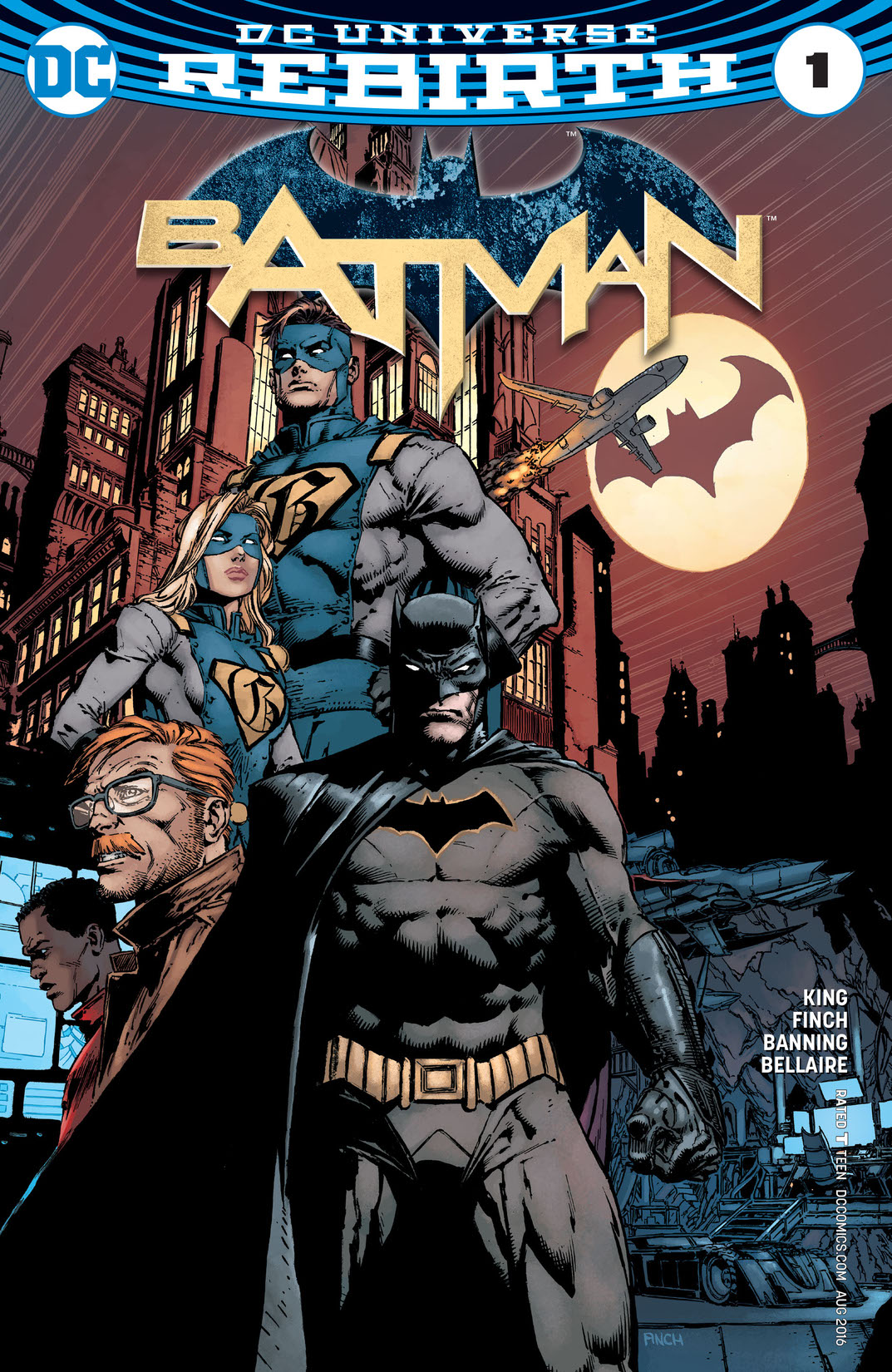 Batman (2016-) #1 preview images