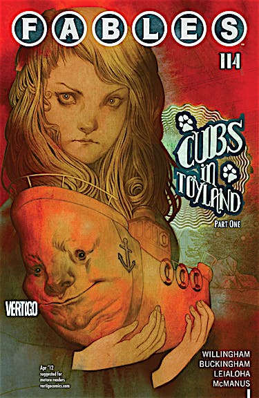 Fables #114 preview images