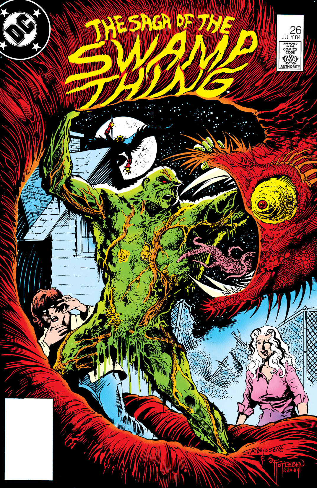 The Saga of the Swamp Thing (1982-) #26 preview images