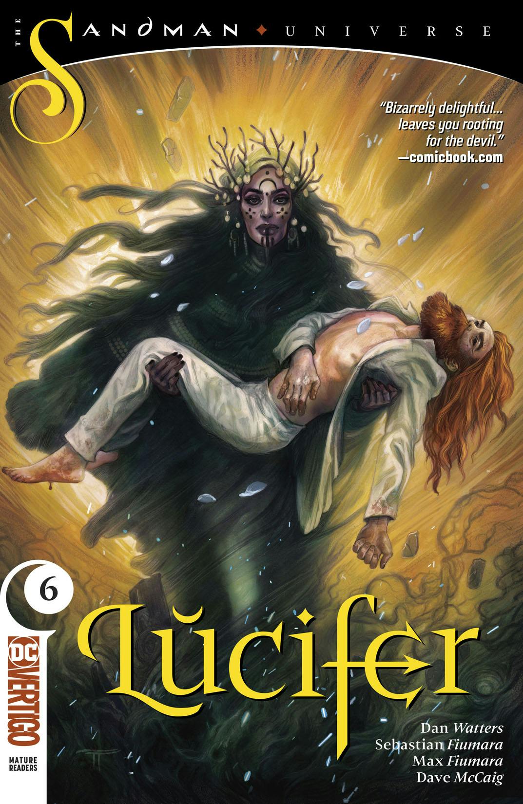 Lucifer #6 preview images