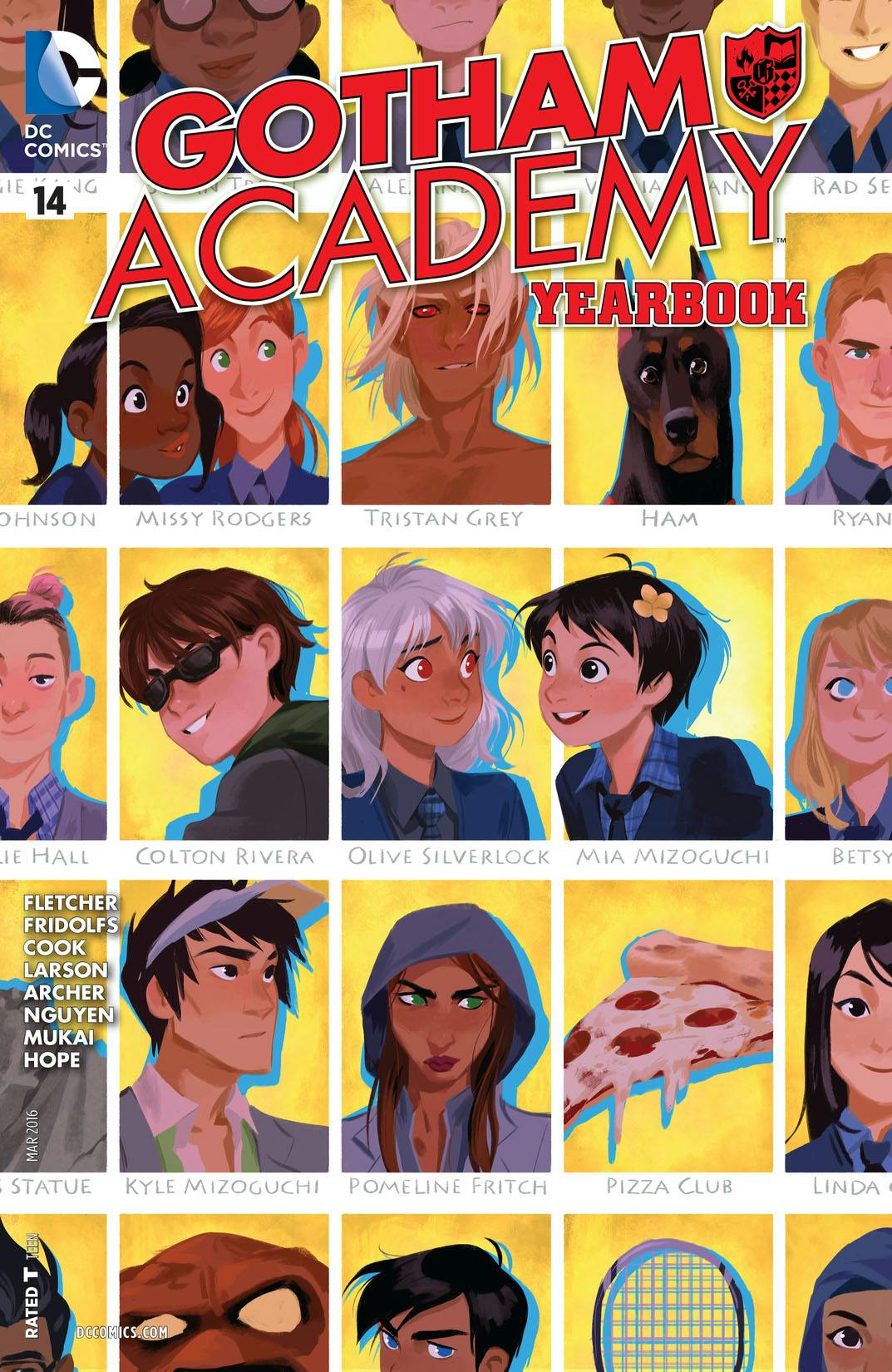 Gotham Academy #14 preview images
