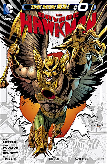 The Savage Hawkman #0 preview images