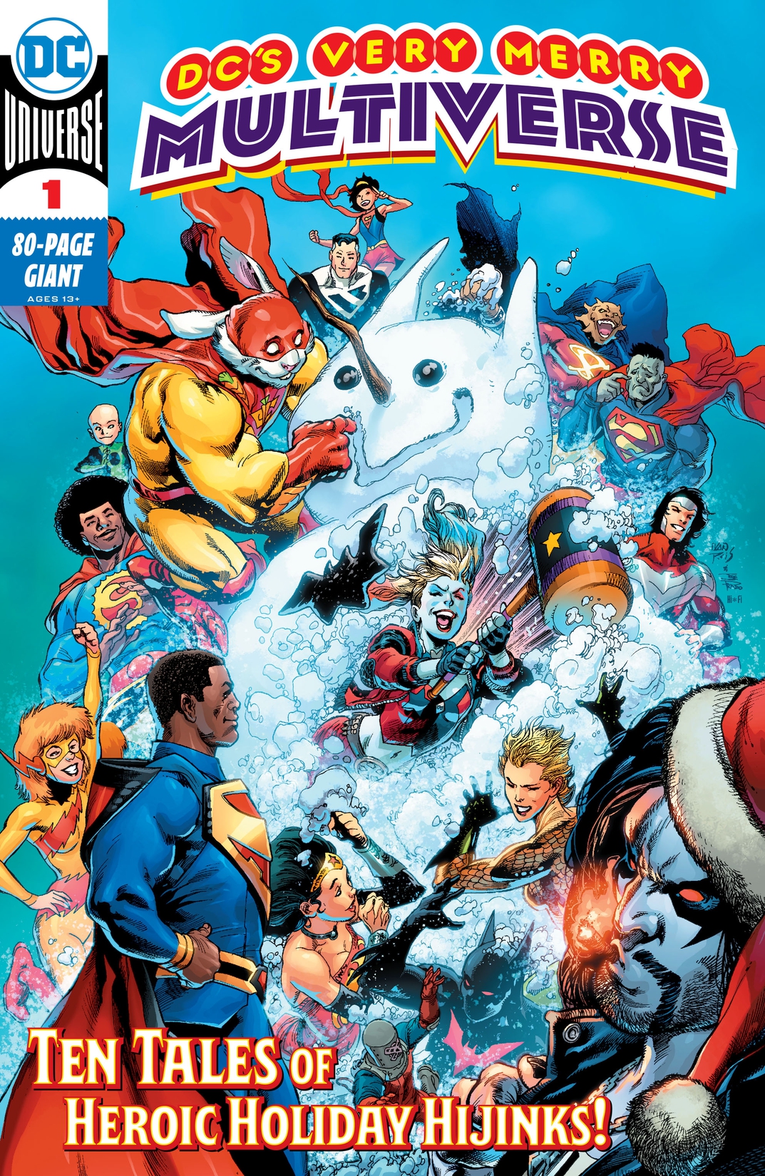 DC's Very Merry Multiverse #1 preview images