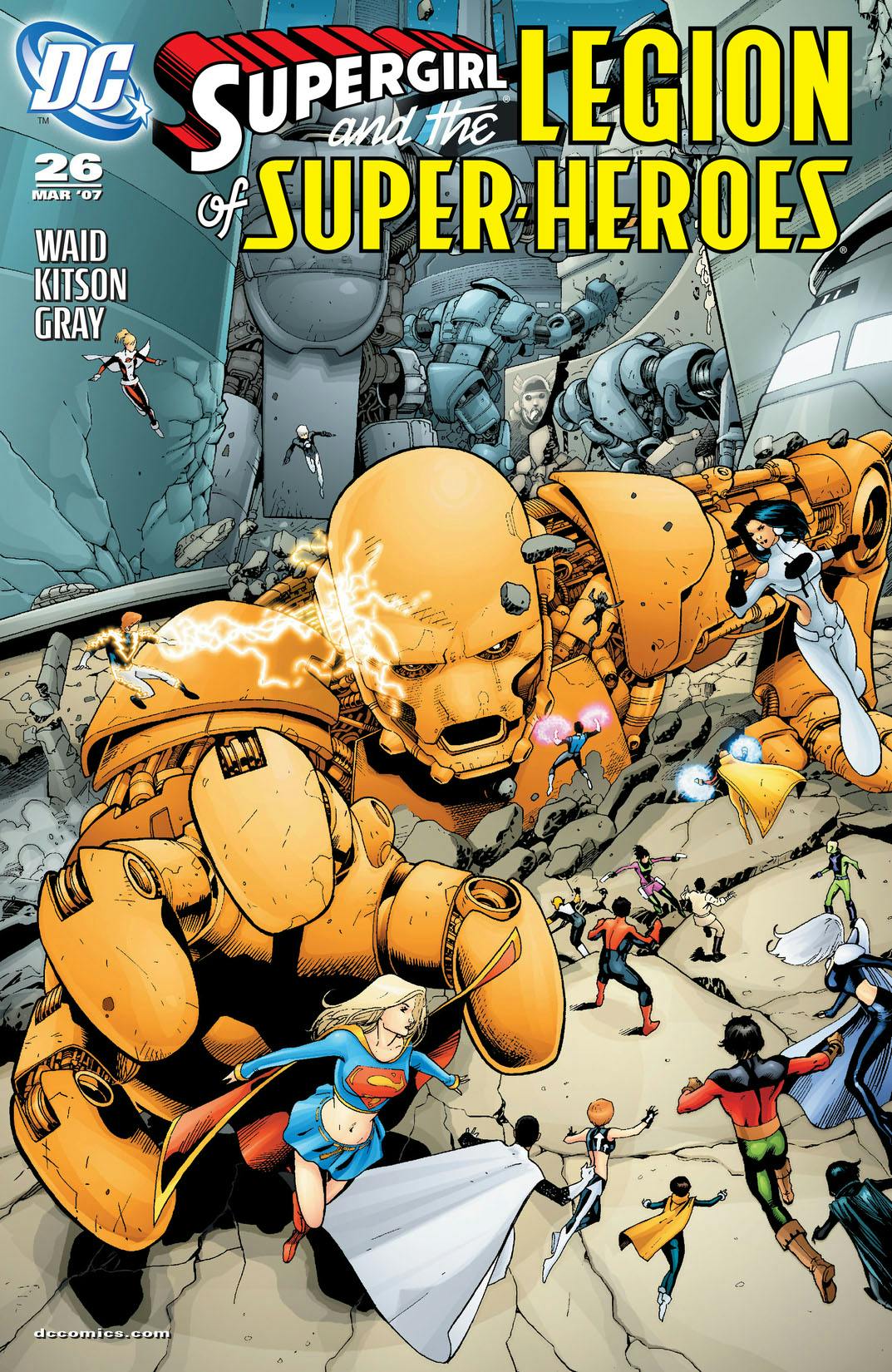 Supergirl and The Legion of Super-Heroes (2006-) #26 preview images