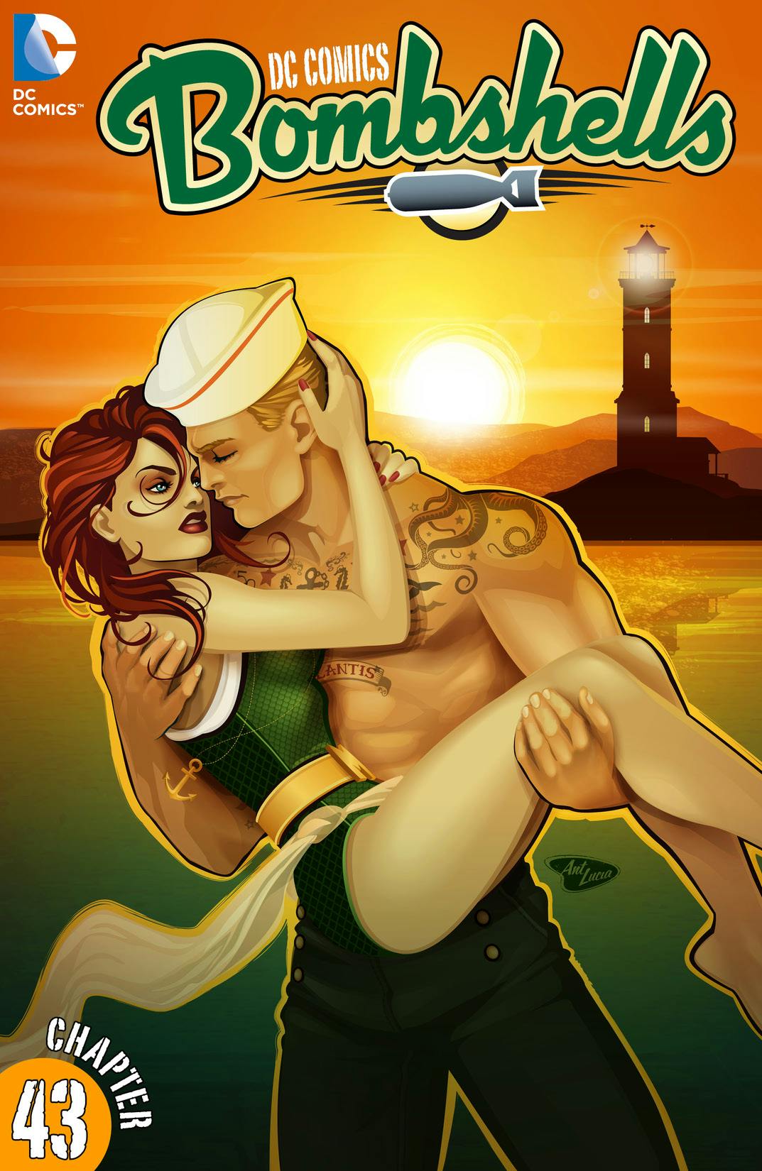 DC Comics: Bombshells #43 preview images