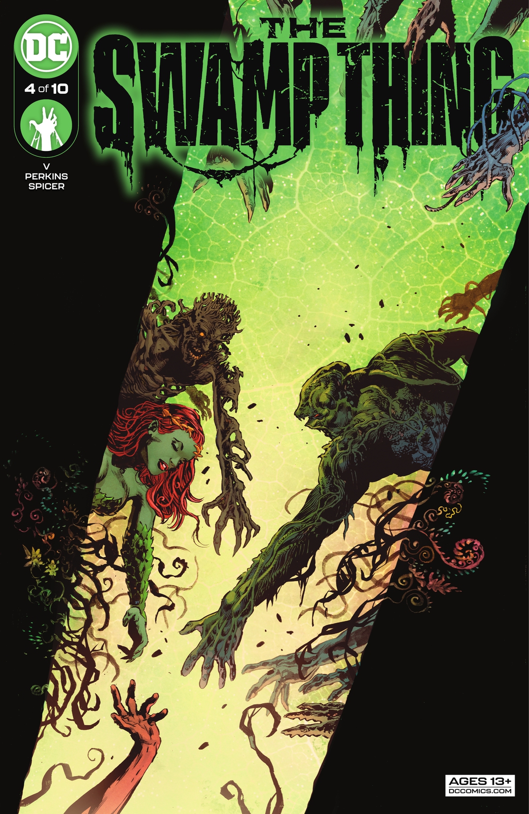 The Swamp Thing #4 preview images