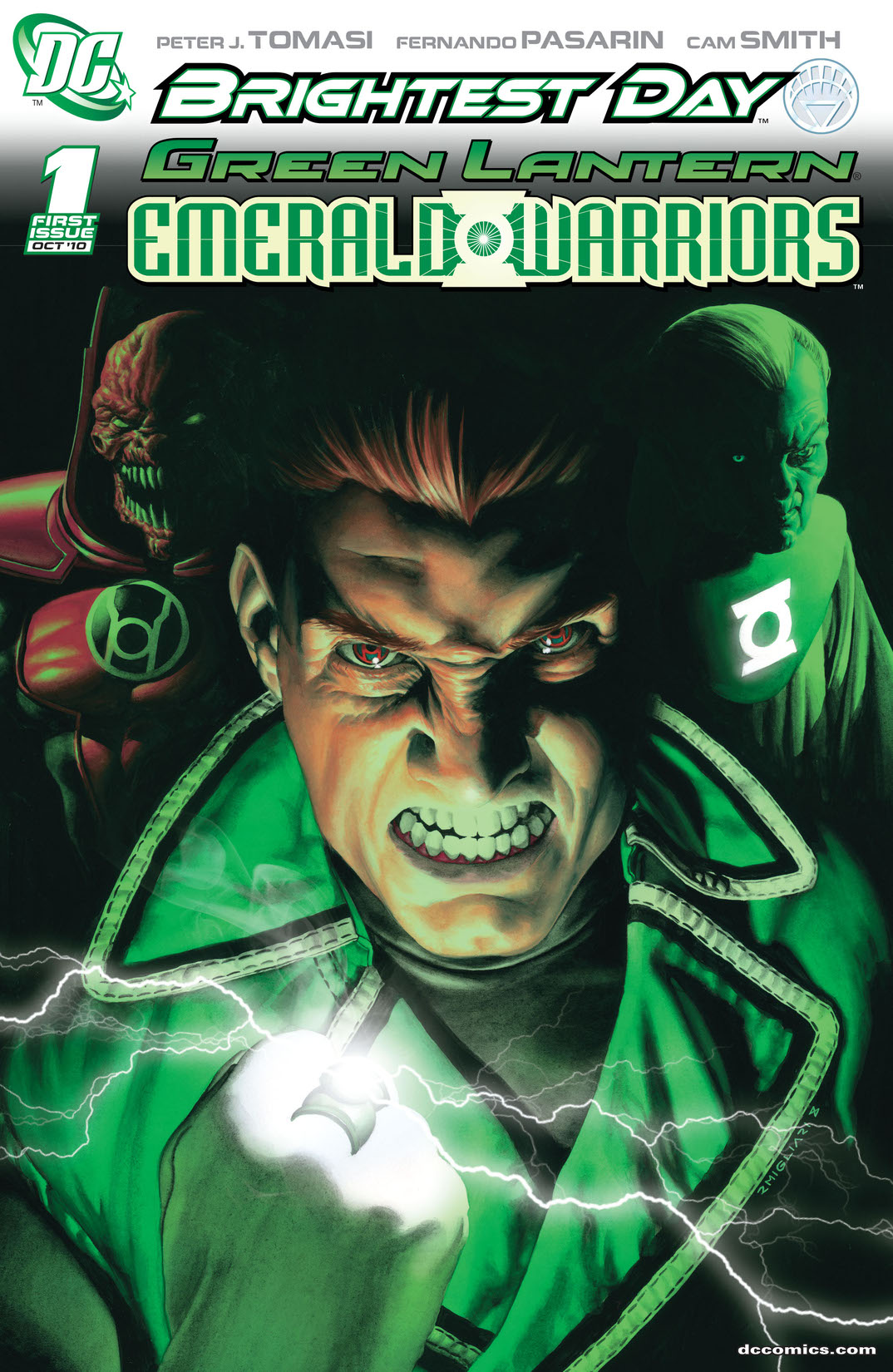 Green Lantern: Emerald Warriors #1 preview images