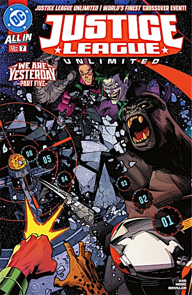 Justice League Unlimited #7 preview images