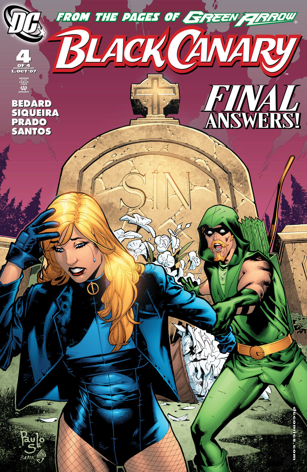 Black Canary (2007-) #4 preview images