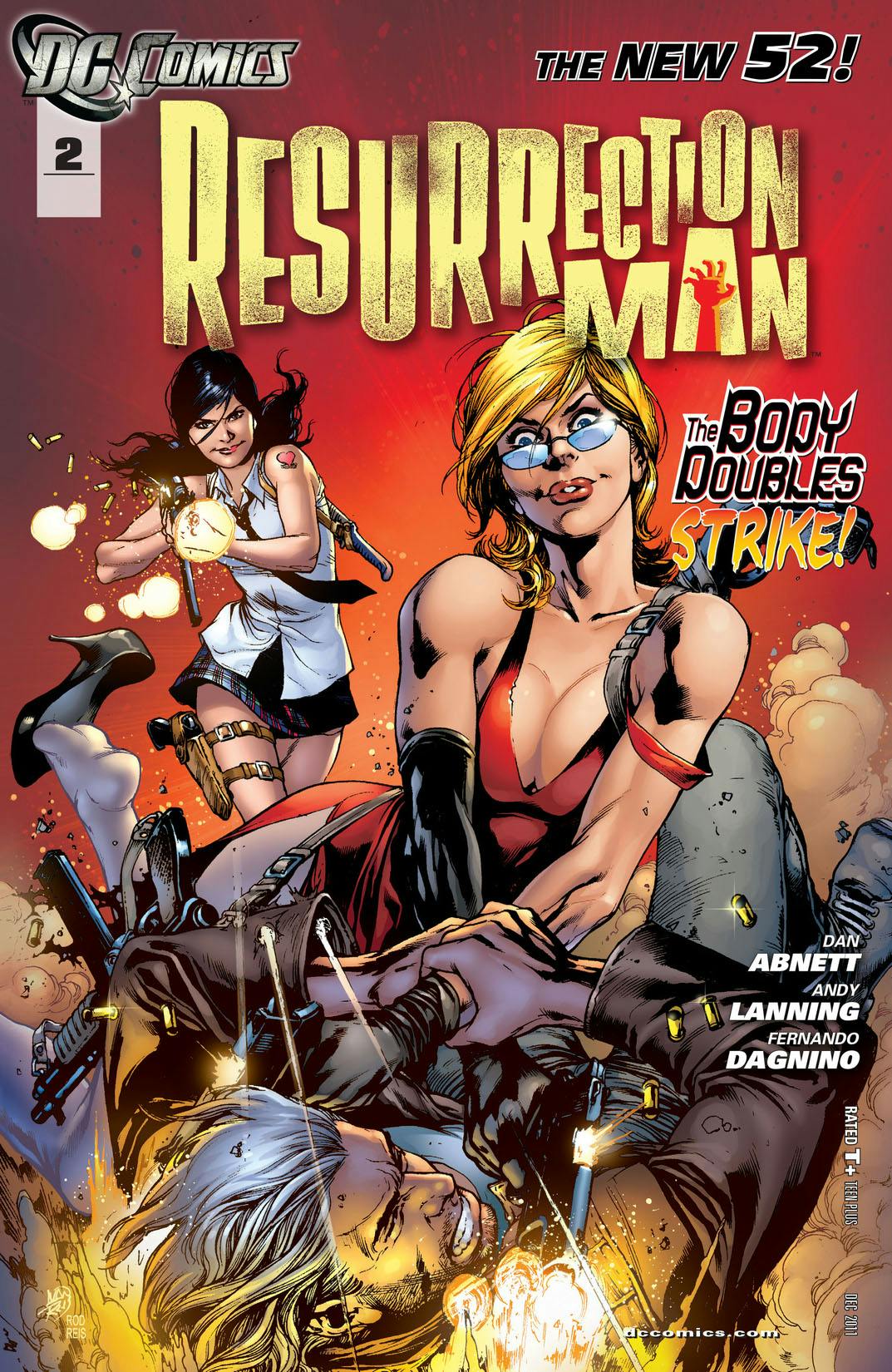 Resurrection Man (2011-) #2 preview images